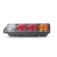 LANTERNA TRASEIRA UNIVERSAL MB C/VIGIA MODELO BOLHA FUME  - PRL07161004