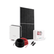 Gerador de Energia Solar On-Grid 5,450KWP Canadian c/ estrutura mini trilho - Eletrotrafo