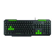 Teclado Gamer Multimídia Slim Verde Multilaser - TC243OUT - [Reembalado]