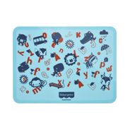 Lugar Americano de Silicone Estampado Yummy! Azul Fisher-Price - BB1195