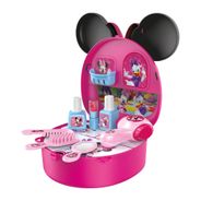 Maleta com Alça Minnie Cabeleireira Com Acessórios Multikids - BR1560