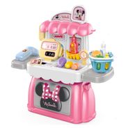 Maleta 3 em 1 Mercado da Minnie Com Som e Acessórios Multikids - BR1570