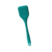 Espatula  curva de Silicone - Verde escuro - 28 cm