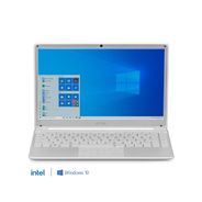 Notebook Ultra, com Windows 10 Home, Processador Intel Core i3, 4GB 120GB SSD, Tela 14,1 Pol. HD + Tecla Netflix Prata - UB430OUT [Reembalado]