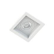 Spot Incandescente Embutir Quadrado Br/Fosco Par20 Ref. Ms1085/2 – Bella Luce