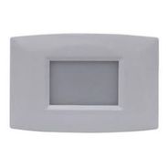 Arandela Balizador Emb.Interno 2X4 Led Branco BZ23-1LEDW – Abalux